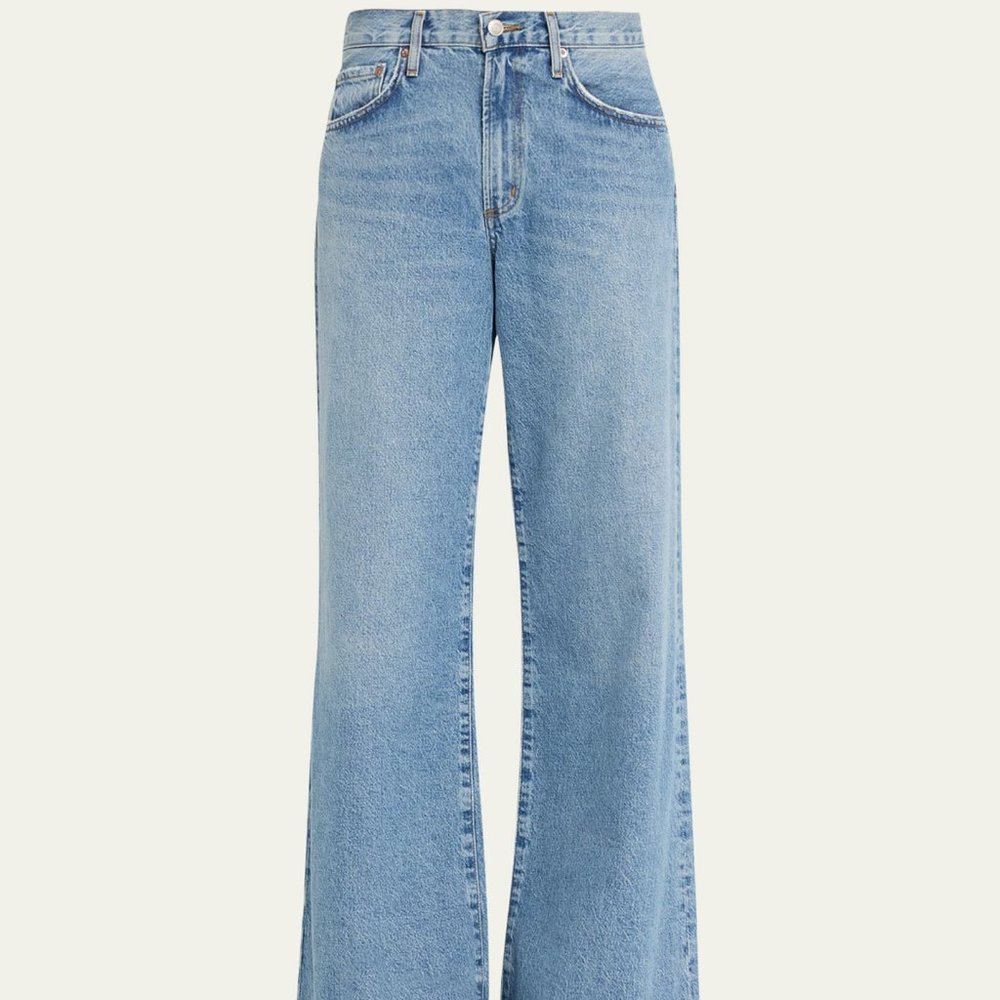 AGOLDE Clara Low Slung Jeans in Signal Sz 26